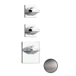 Смеситель для ванны и душа Bossini Apice Z035203.094 никель шлифованный