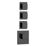 Смеситель для ванны и душа Bossini Outlets Z032205.073 черный матовый