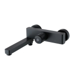 Смеситель для ванны Iddis Slide SLIBLBTi02WA черный матовый  