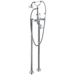 Смеситель для ванны напольный Emmevi Deco Ceramic 12161128CR хром