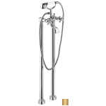 Смеситель для ванны напольный Emmevi Deco Classic 1201128OR золото