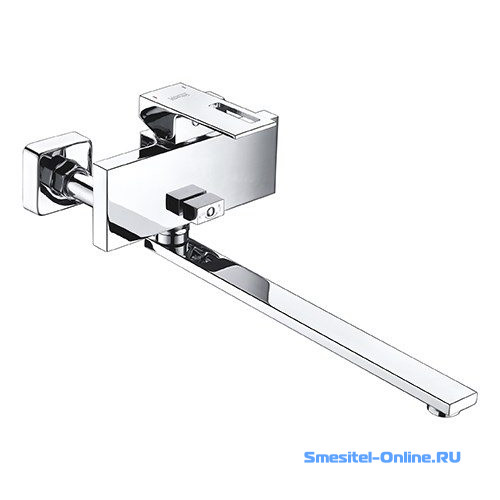 Фото  Смеситель для ванны с длинным изливом Wasserkraft Alme 1502L 
