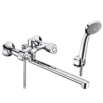  Смеситель для ванны с длинным изливом Wasserkraft Amper 2902L