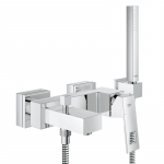 Смеситель для ванны с душевым гарнитуром Grohe Eurocube Euphoria Cube 23141000