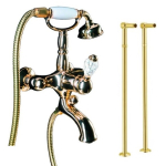 Смеситель для ванны напольный  Boheme Crystal 283-CRST