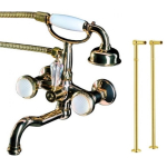 Смеситель для ванны напольный  Boheme Satine 293-ST