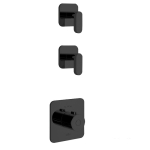  Смеситель для ванны с термостатом Webert Living LV971402560 черный 