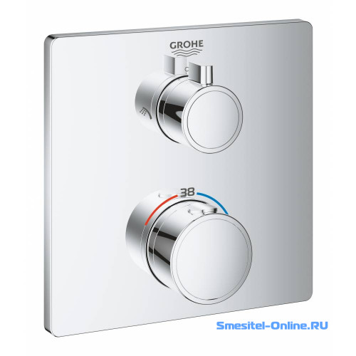 Фото Смеситель для ванны термостат Grohe Grohtherm 24079000 