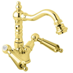 Смеситель на биде Cezares FIRST-BS2-03/24-M золото/металл