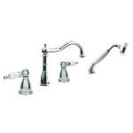 Смеситель на борт ванны Boheme Cromo 396 хром