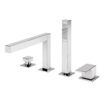  Смеситель на борт ванны Cezares PORTA-BVDM4-01 хром