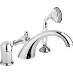 Смеситель на борт ванны Cezares VINTAGE-BVDM-01-Sw хром/Swarovski