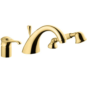 Смеситель на борт ванны Emmevi Tiffany 60120OR золото