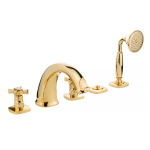 Смеситель на борт ванны Migliore Korona 28503 золото