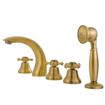 Смеситель на борт ванны Migliore Prestige 31609 бронза