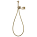 Смеситель с гигиеническим душем Abber Rund AF8725G золото матовое