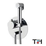 Смеситель с гигиеническим душем Daniel Suvi ST206424DC-CR хром