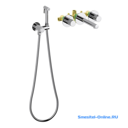 Фото Смеситель с гигиеническим душем Timo Saona 2383/00SM хром