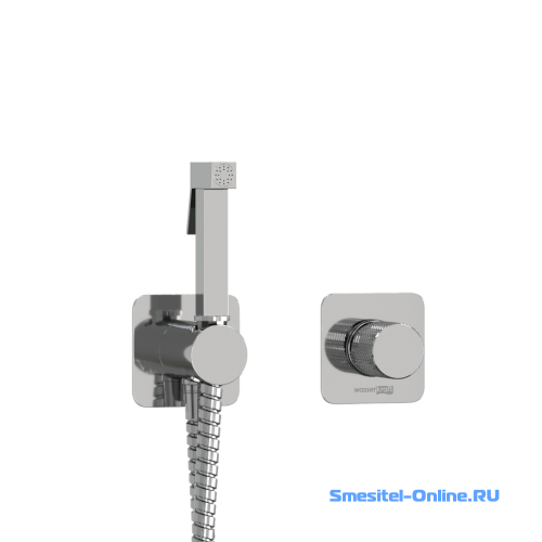 Фото Смеситель с гигиеническим душем Wasserkraft A4651.271.057.136 хром