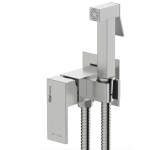 Смеситель с гигиеническим душем Wasserkraft A71338 никель