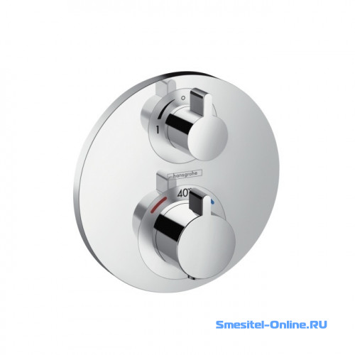 Фото   Смеситель для ванны  термостат Hansgrohe Ecostat S 15757000 