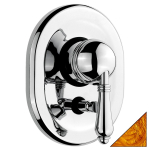 Смеситель для ванны Nicolazzi Signal 3460GO75 золото/ручка металл 