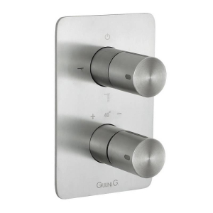 Термостат для ванны Giulini Futuro никель матовый F8277NKO