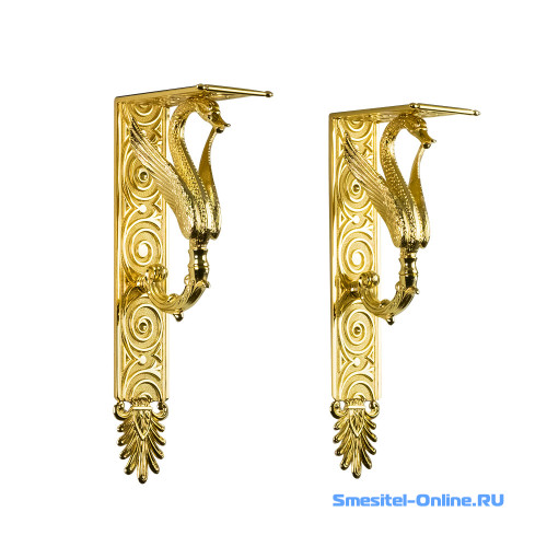 Фото Уголок декоративный для бачка Migliore Luxor 26153 золото