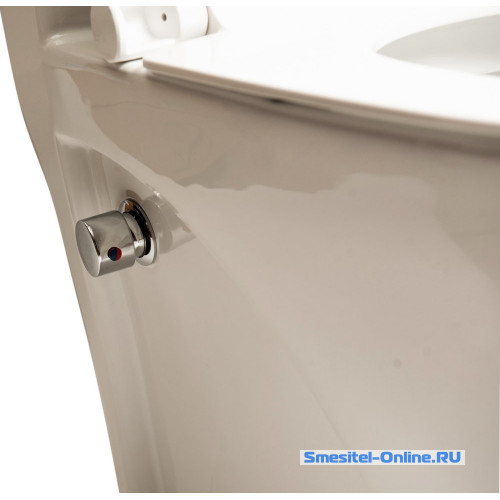 Унитаз напольный с функцией биде SantiLine SL-5012SM-BD белый (комплект ...