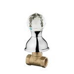 Вентиль запорный Webert Karenina KA690101015 хром кристалл Swarovski
