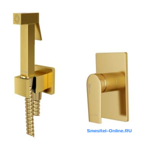 Фото  Смеситель с гигиеническим душем Wasserkraft Aisch А55094