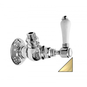 Запорный вентиль для стиральной машины Nicolazzi Dames Anglaises 1447GB78 золото/ручка керамика 