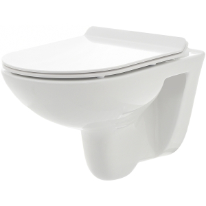 Унитаз AQUAme AQM2008 белый, с сиденьем микролифт