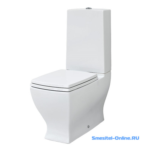 Фото Унитаз ArtCeram Jazz JZV003 0100 белый (бачок и крышка дополнительно)