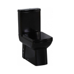  Унитаз Creavit Lara LR360.40100 черный (бачок, механизм, крышка дополнительно)LR360-11SI00E-0000