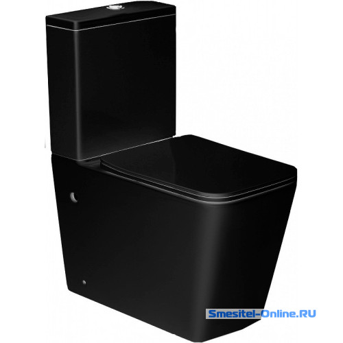 Фото Унитаз Esbano Duero ESUNDUERMB черный матовый, с сиденьем микролифт