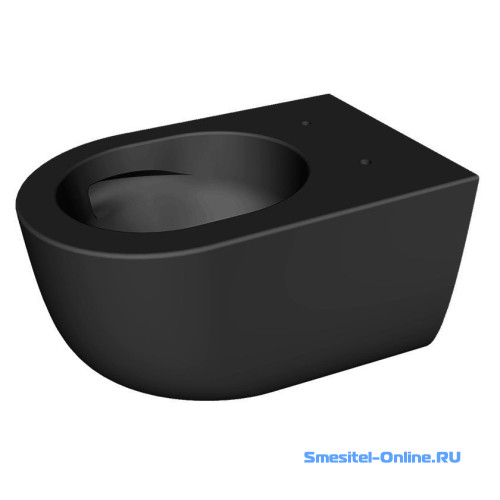 Фото Унитаз Hatria Futura A0Y9BA02 черный матовый (сиденье дополнительно)