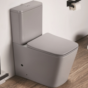 Унитаз напольный Ceramalux 2170AXMH светло-серый матовый Унитаз напольный Ceramalux 2170AXMH светло-серый матовый