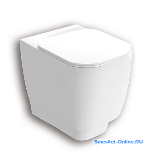 Фото Унитаз напольный Hatria Fusion 48 YXZK01 (крышка дополнительно)