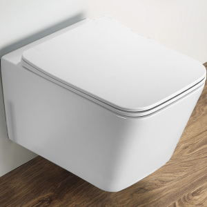 Унитаз подвесной 5170MW белый, с сиденьем микролифт Унитаз подвесной 5170MW белый, с сиденьем микролифт