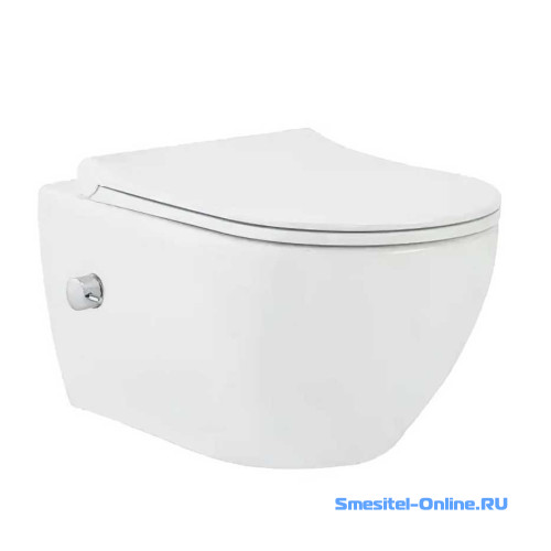 Фото  Унитаз подвесной безободковый beWash Bogen 88343601  