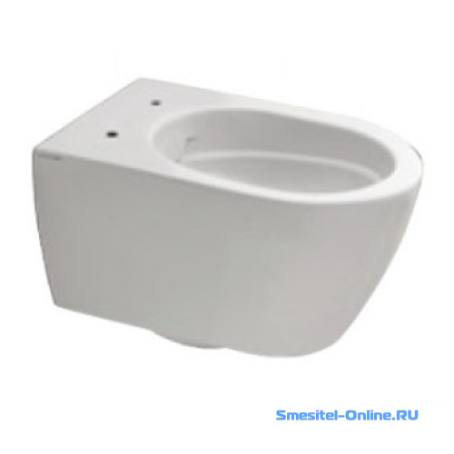 Фото Унитаз подвесной безободковый Scarabeo Glam 5201/TW  (крышка дополнительно)