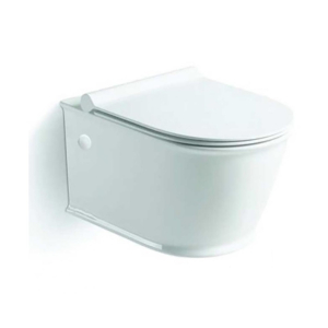 Унитаз подвесной безободковый Vincea Bordo VT1-16 с крышкой микролифт (комплект)