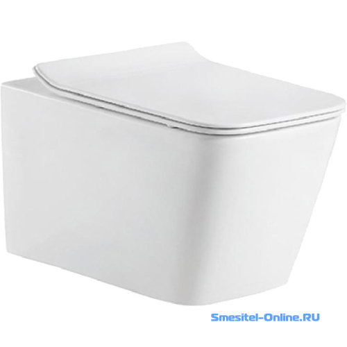 Фото Унитаз подвесной Bravat Manno C21201UW-RUS (комплект)