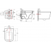 Унитаз подвесной Bravat Manno C21201UW-RUS (комплект) 