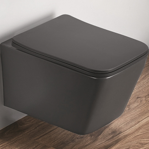 Унитаз подвесной Ceramalux 5170MDH серый матовый Унитаз подвесной Ceramalux 5170MDH серый матовый