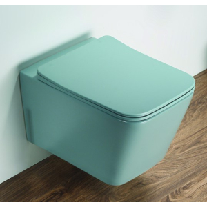 Унитаз подвесной Ceramalux 5170MLG зеленый матовый