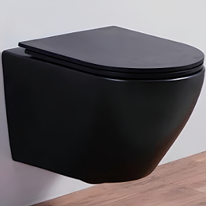 Унитаз подвесной Ceramalux 5177MB черный матовый