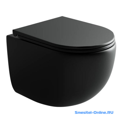 Фото Унитаз подвесной Ceramica Nova Up CN4007MB черный