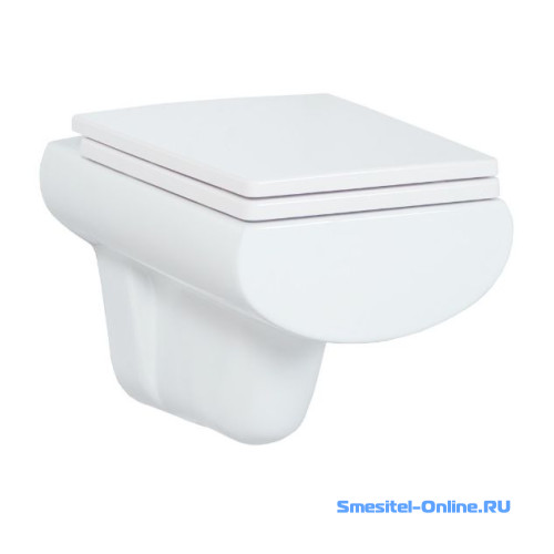 Фото  Унитаз подвесной с биде Creavit SlimSM320.00000 (крышка дополнительно)